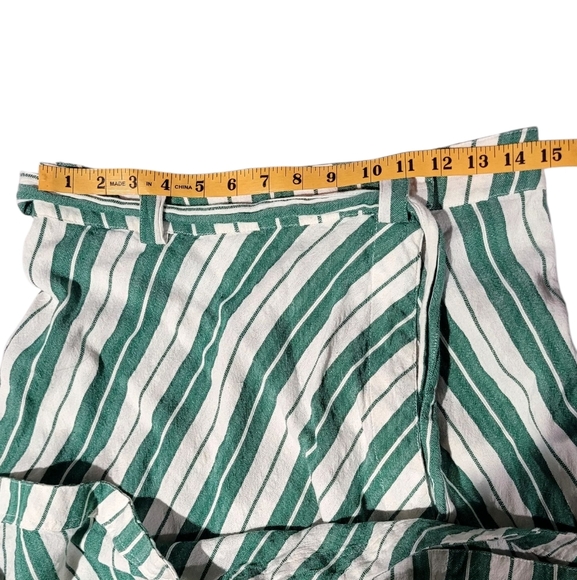 Anthropologie Maeve Franconia Striped Wrap Maxi Skirt Size 6P - Picture 2 of 8